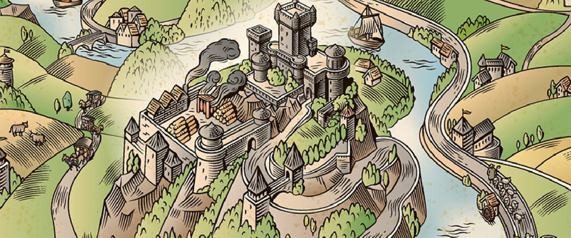Illustration of the Black Kassel.