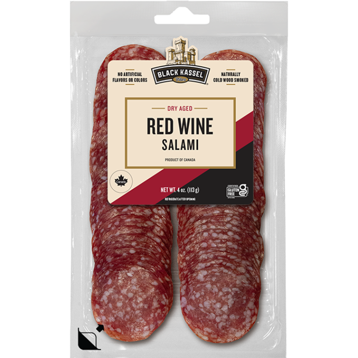 Red Wine Salami Black Kassel